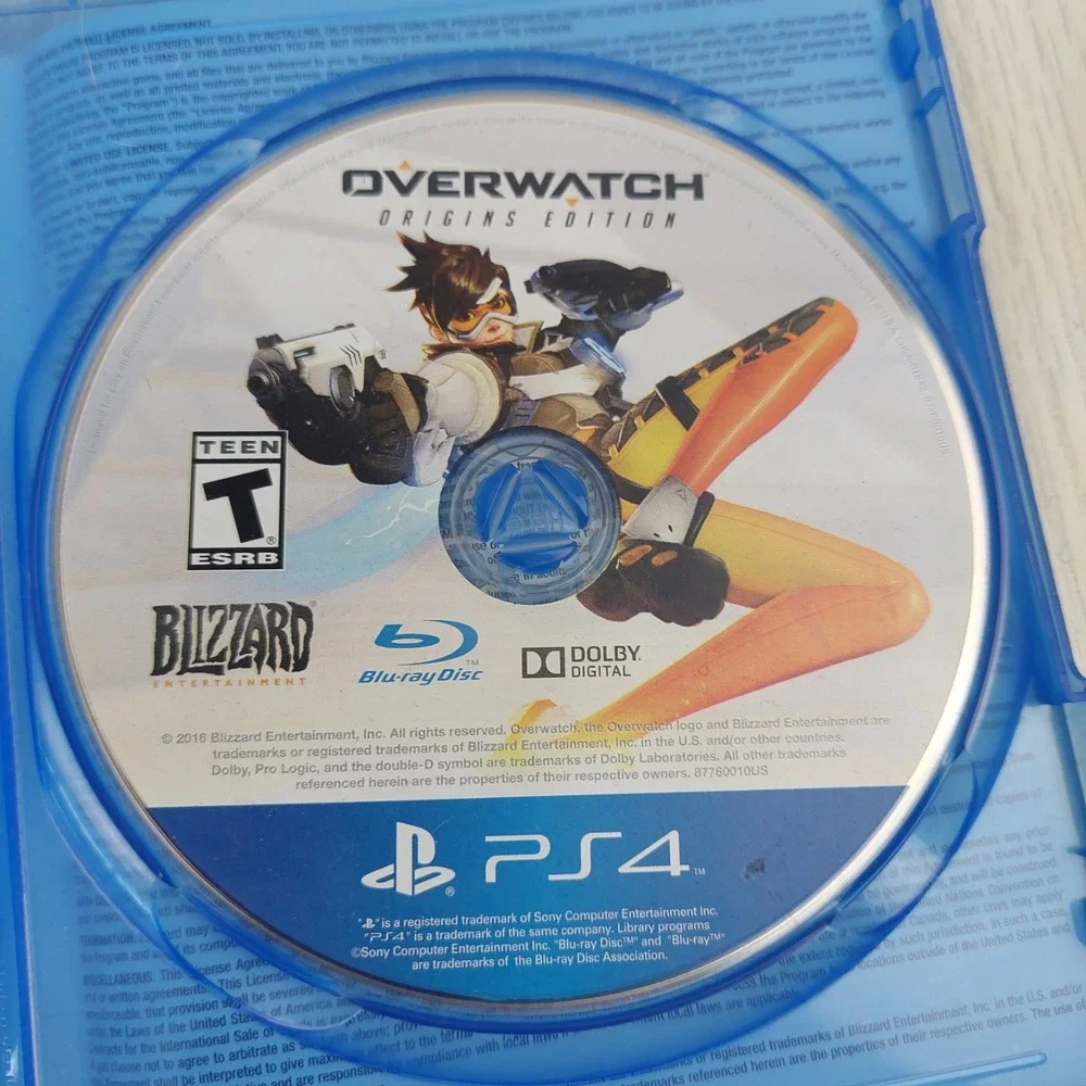 Blizzard Overwatch Origins Edition PS4 Sony PlayStation 4 Case FPS Hero Game